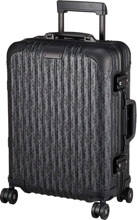 dior rimowa black|Dior Rimowa luggage price.